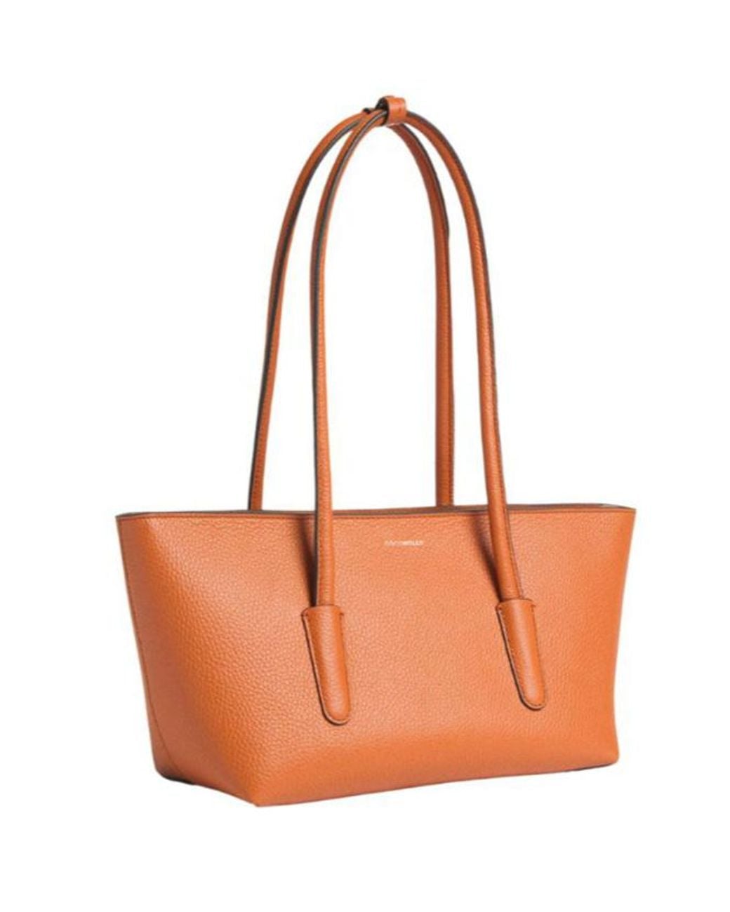 Coccinelle White Logo Printed Shoulder Bag