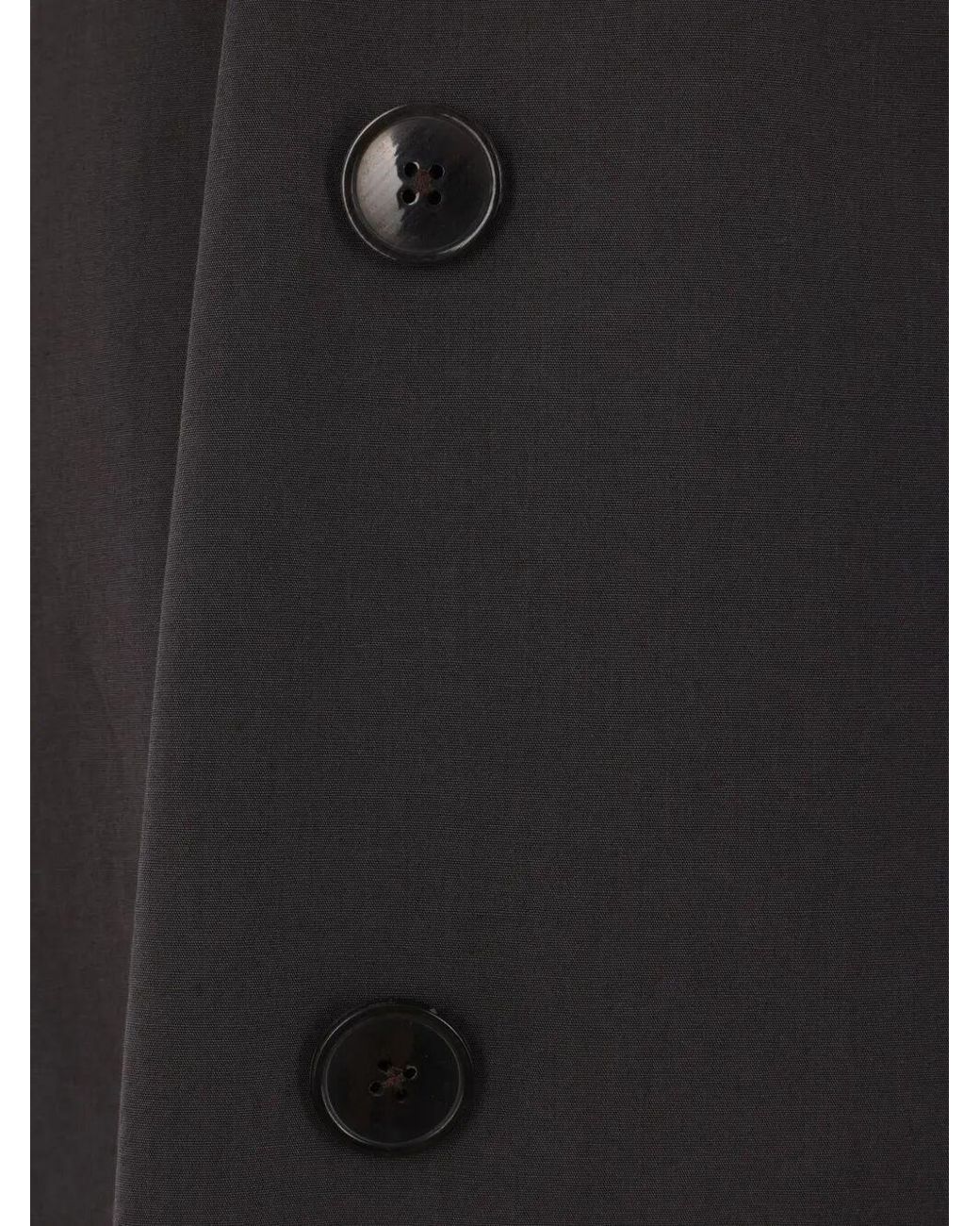 Dries Van Noten Black Belted Coat