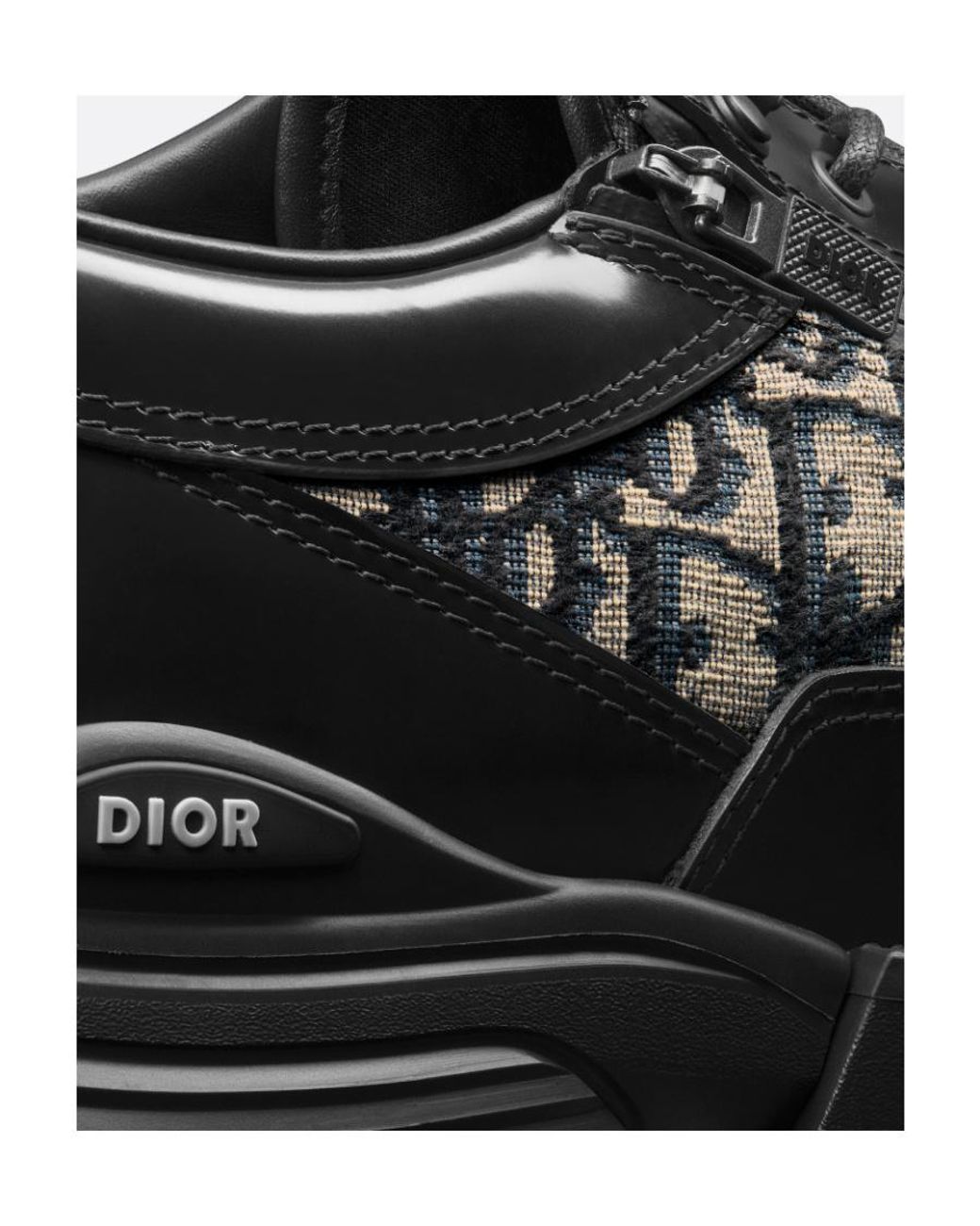 Dior Black Combat Derby Shoe for men