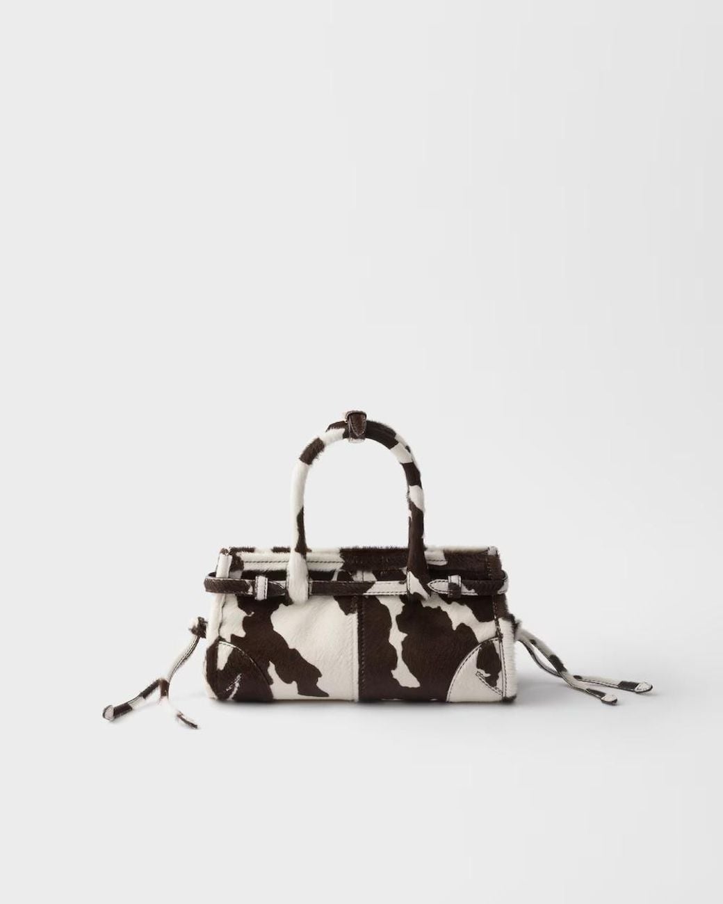 Prada Multicolor Bonnie Mini Printed Leather Handbag