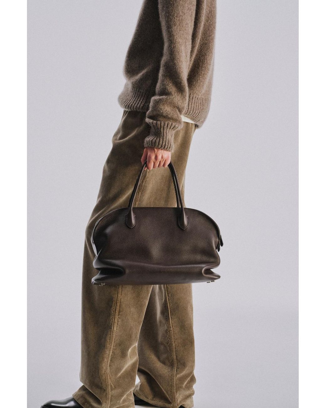 The Row Black Agnes 15 Bag