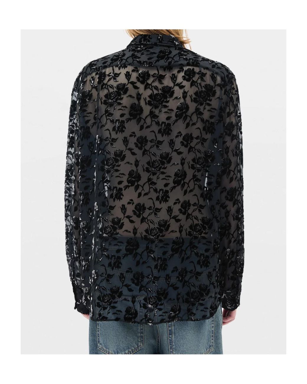 Ann Demeulemeester Black Andre Classic Shirt for men