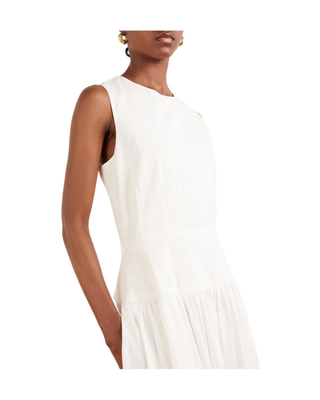 Loulou de Saison White Ama Maxi Dress