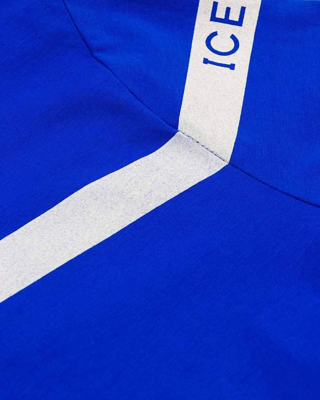 Iceberg Blue Logo Print T-Shirt for men
