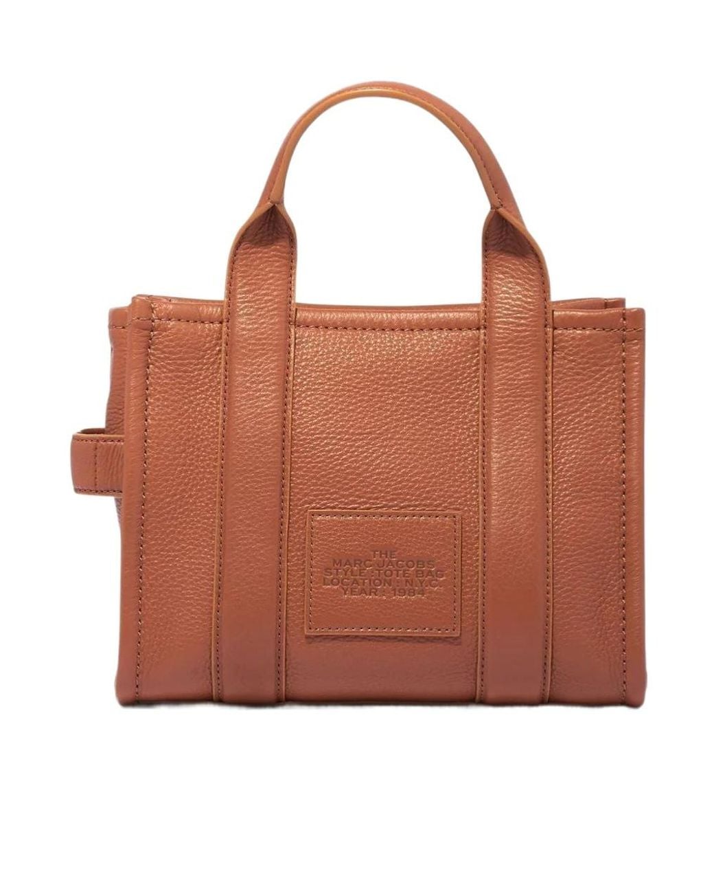 Marc Jacobs Brown Mini Traveler Tote Bag