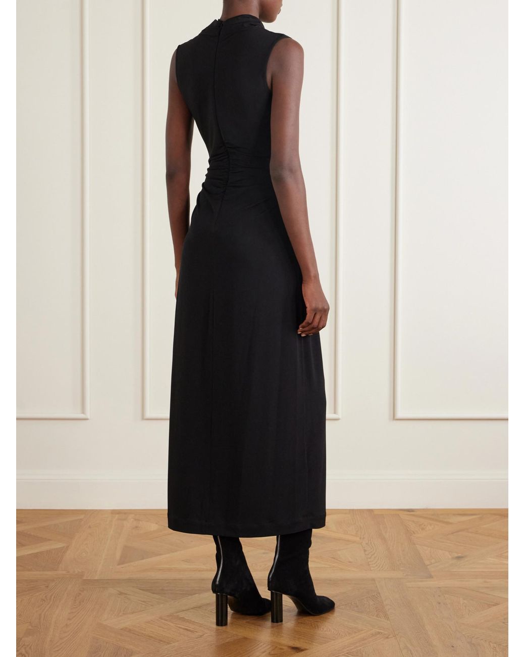 Altuzarra Black Stretch-Jersey Midi Dress