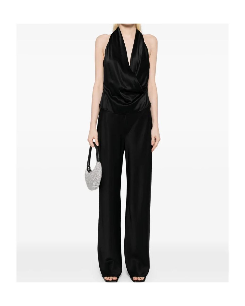 Reformation Black Gale Trousers