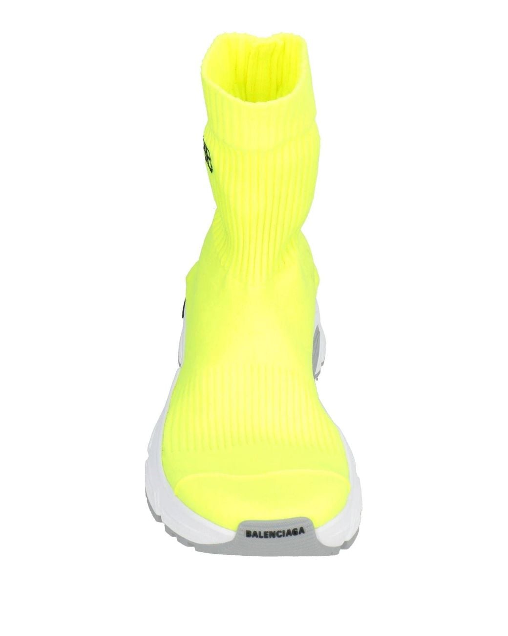Balenciaga Yellow Woven Sock Shoes