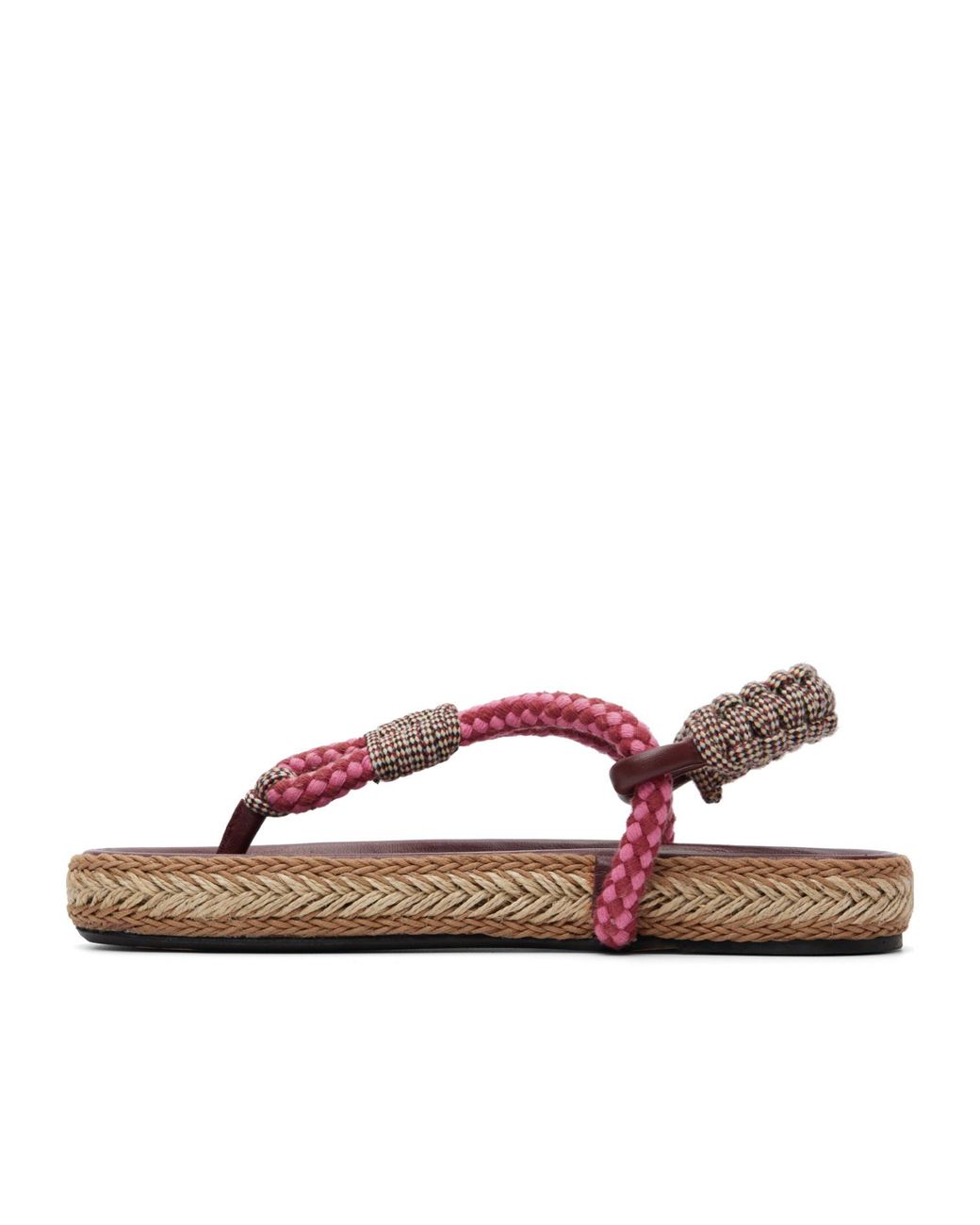 Isabel Marant Brown Gypso Braided Sandals