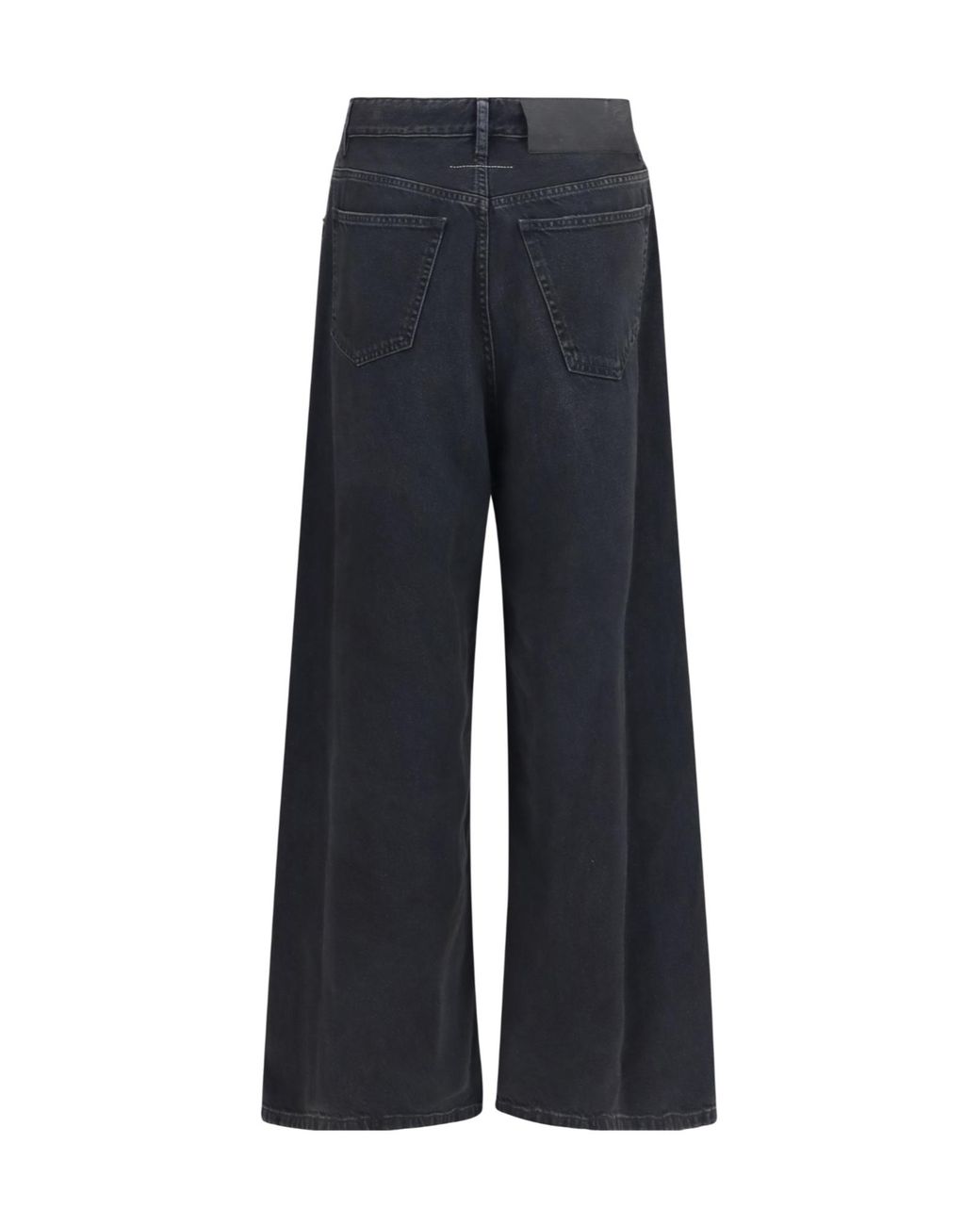 MM6 by Maison Margiela Blue Wide Leg Jeans