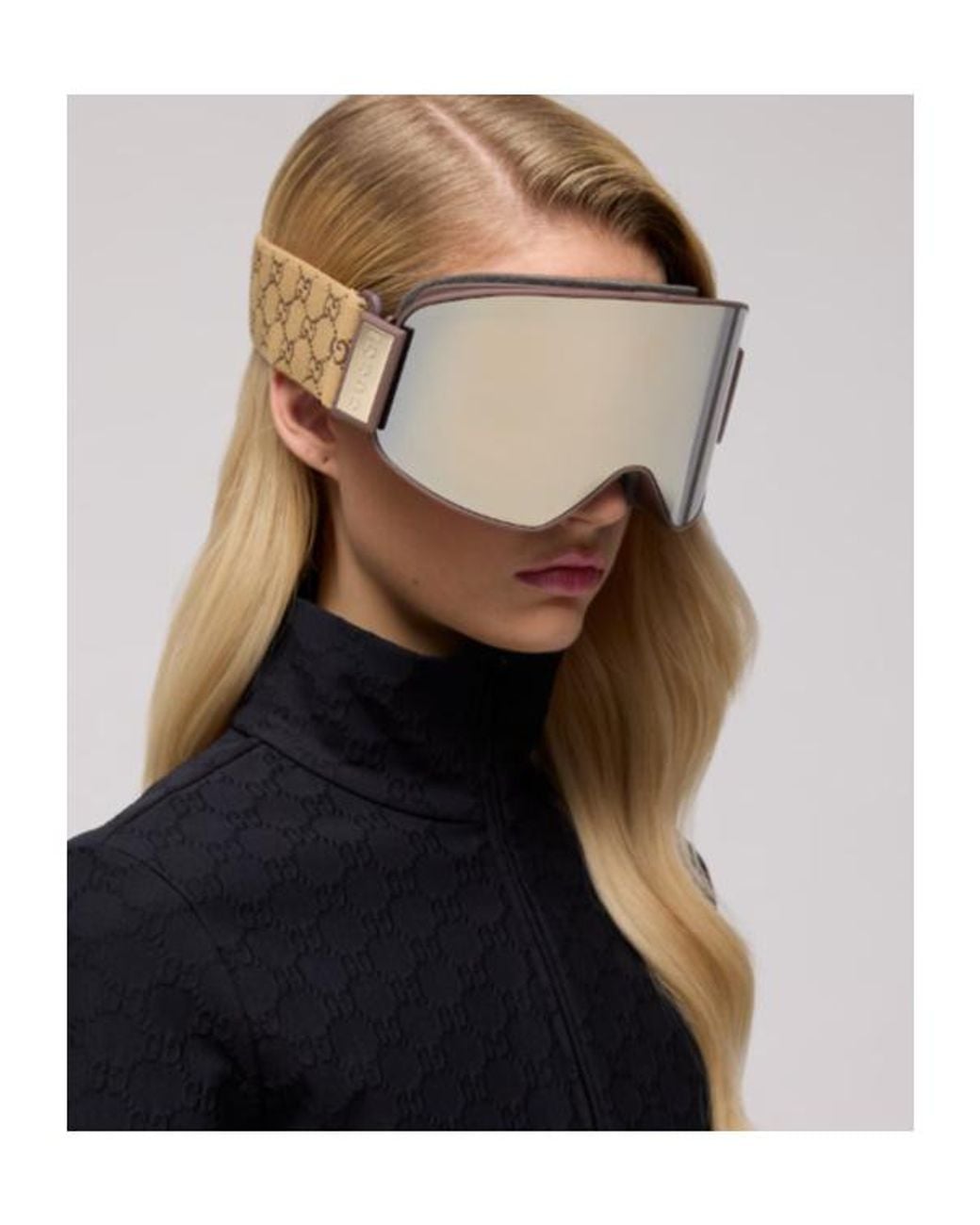 Gucci Multicolor Mask-Shaped Sunglasses for men