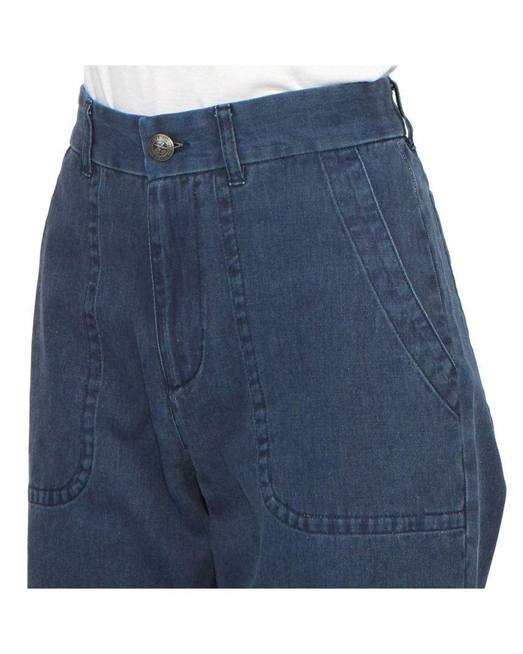 A.P.C. Blue Straight Jeans Pants
