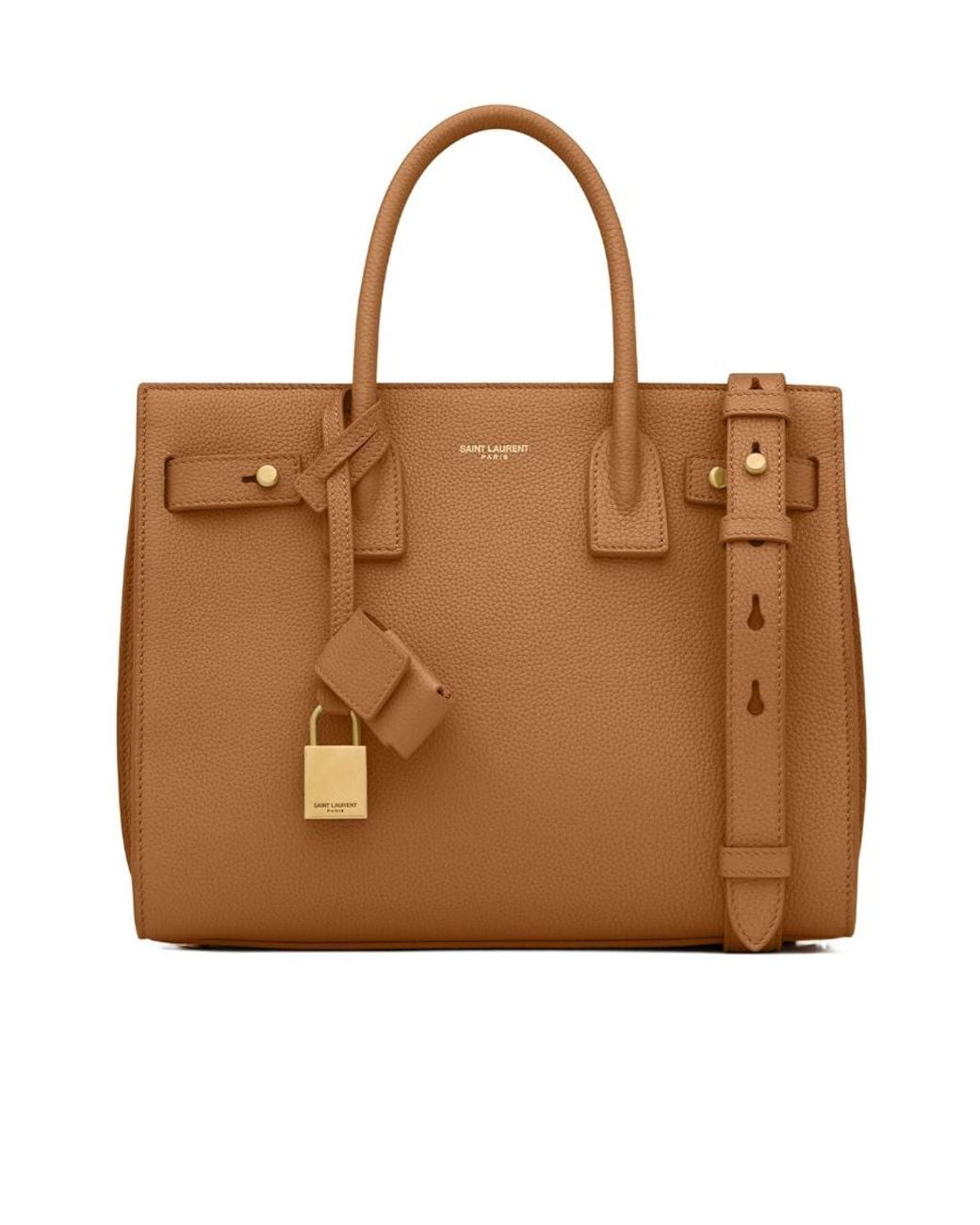 Saint Laurent Brown Sac De Jour Baby