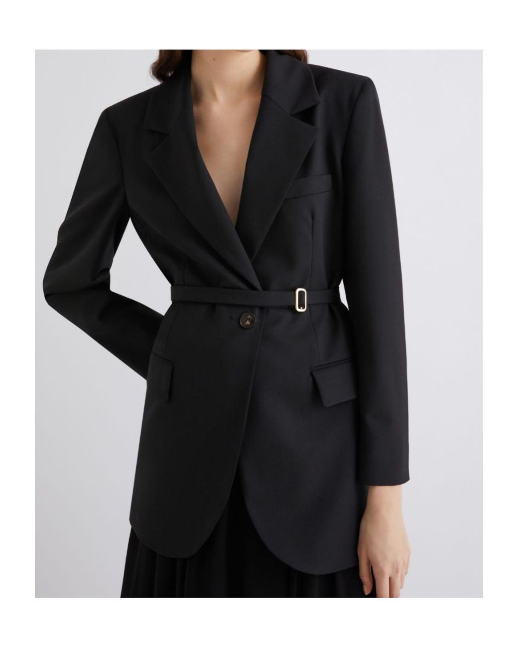 Marella Black Stretch Blazer