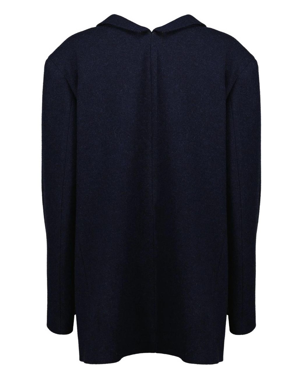 Prada Blue Button-Up Coat