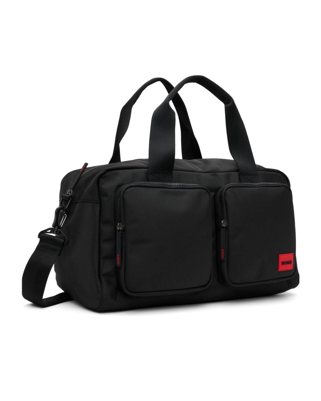 Boss Black Logo Double Handle Travel Bag for men