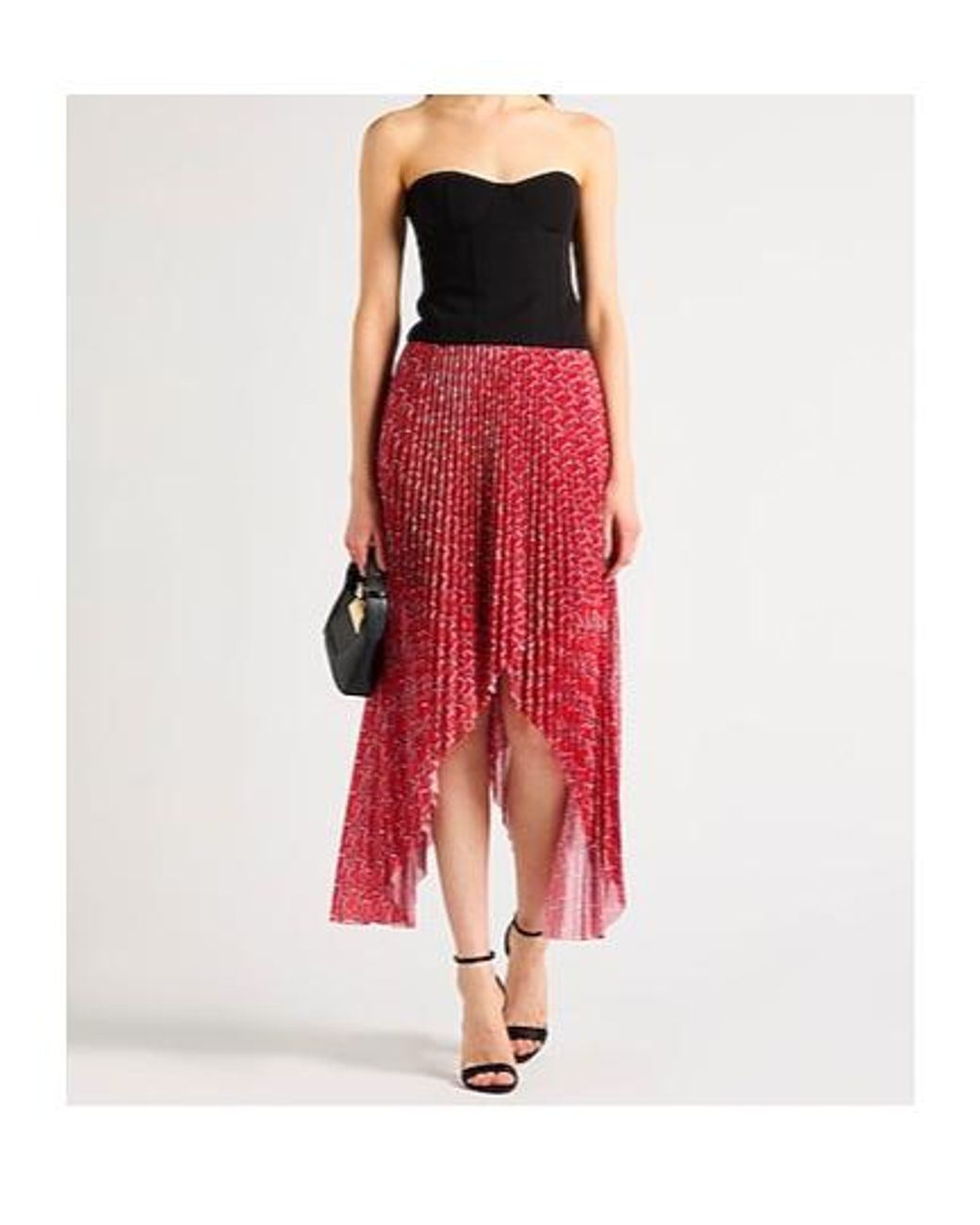 Burberry Red Long Skirts