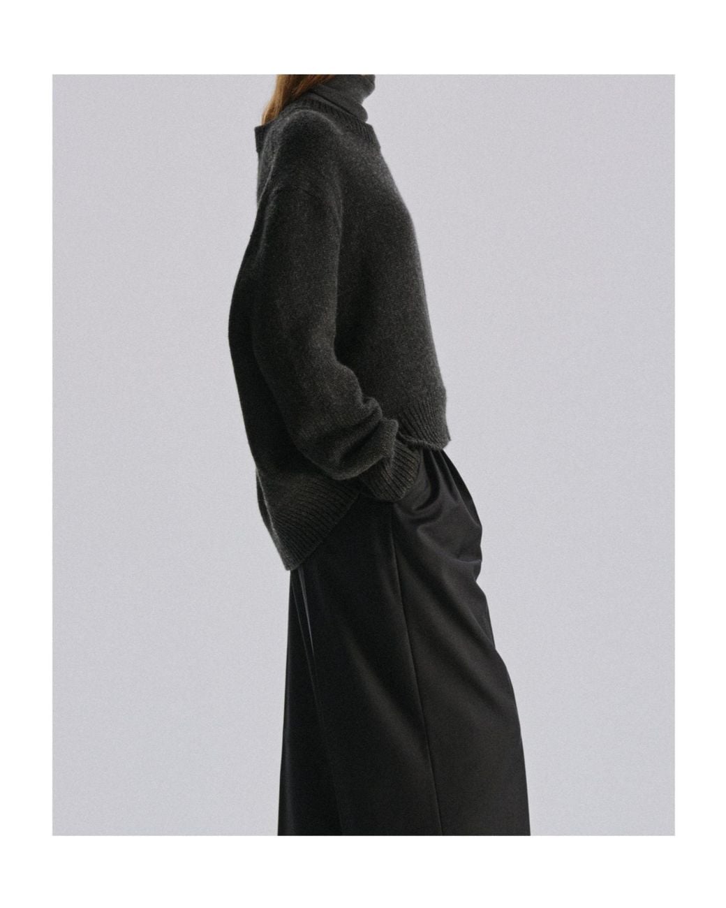 The Row Black Parth Sweater
