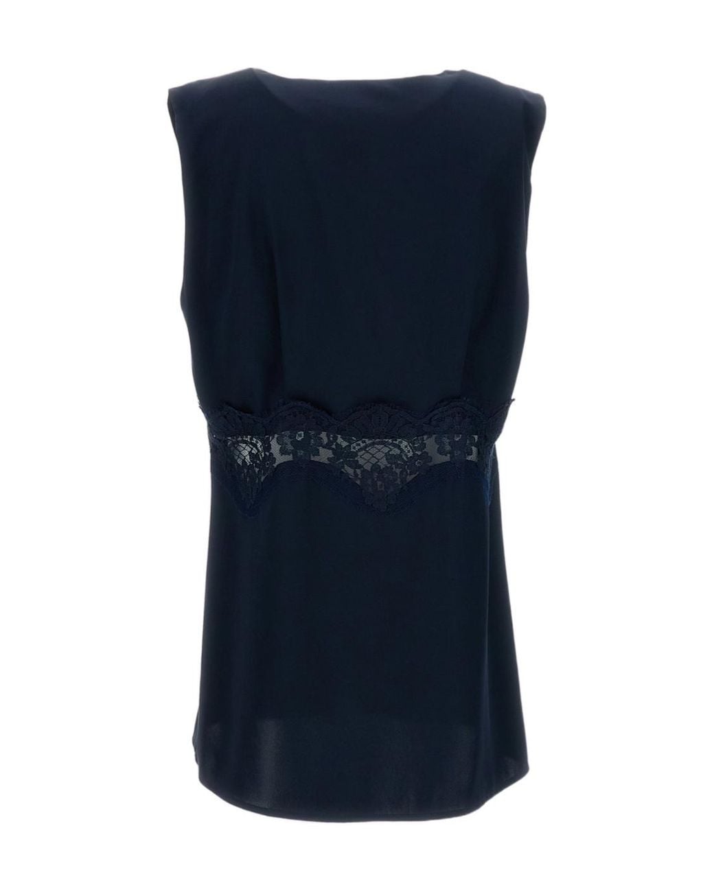 P.A.R.O.S.H. Blue Lace Blouse