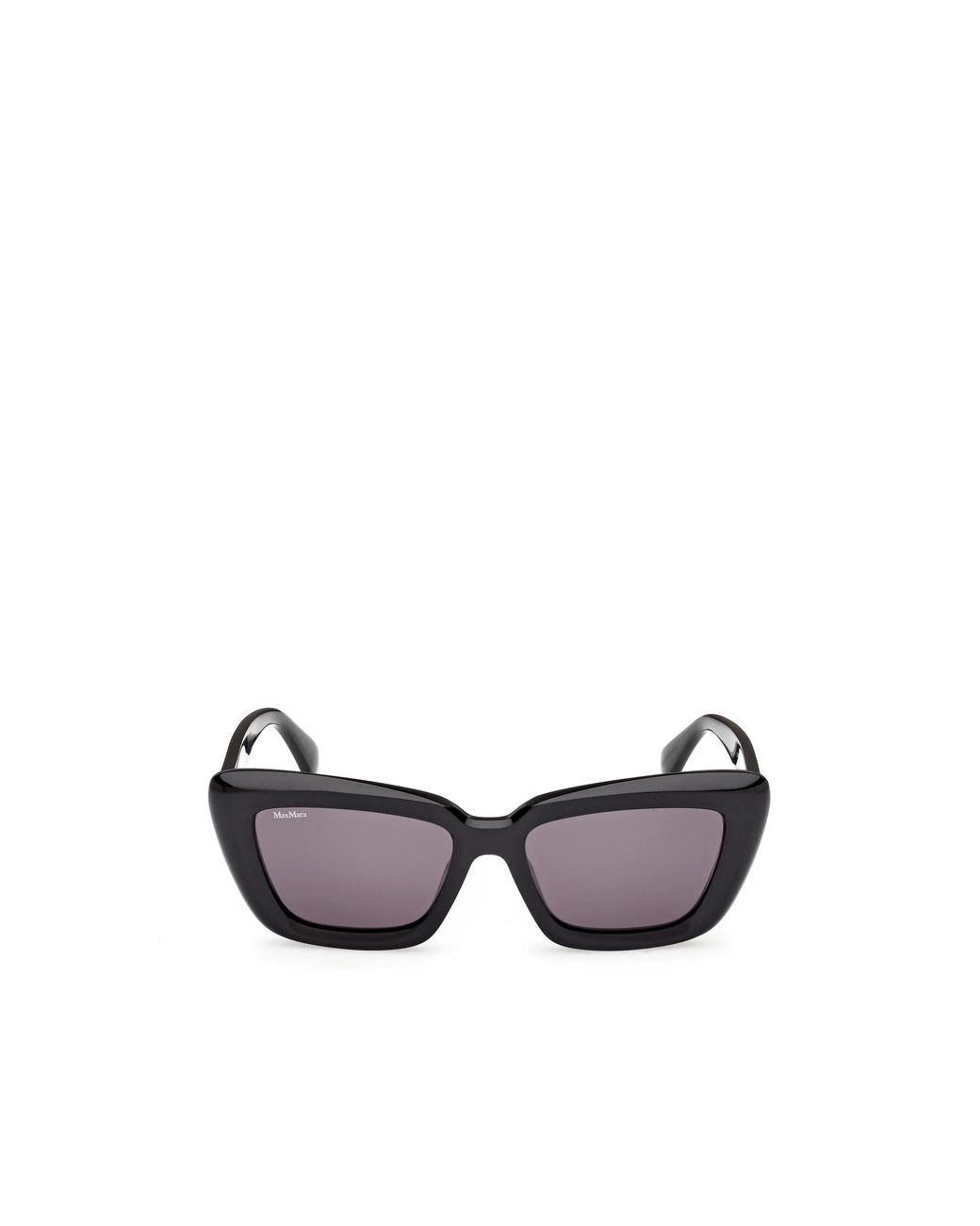 Max Mara White Elizabeth Square Frame Sunglasses