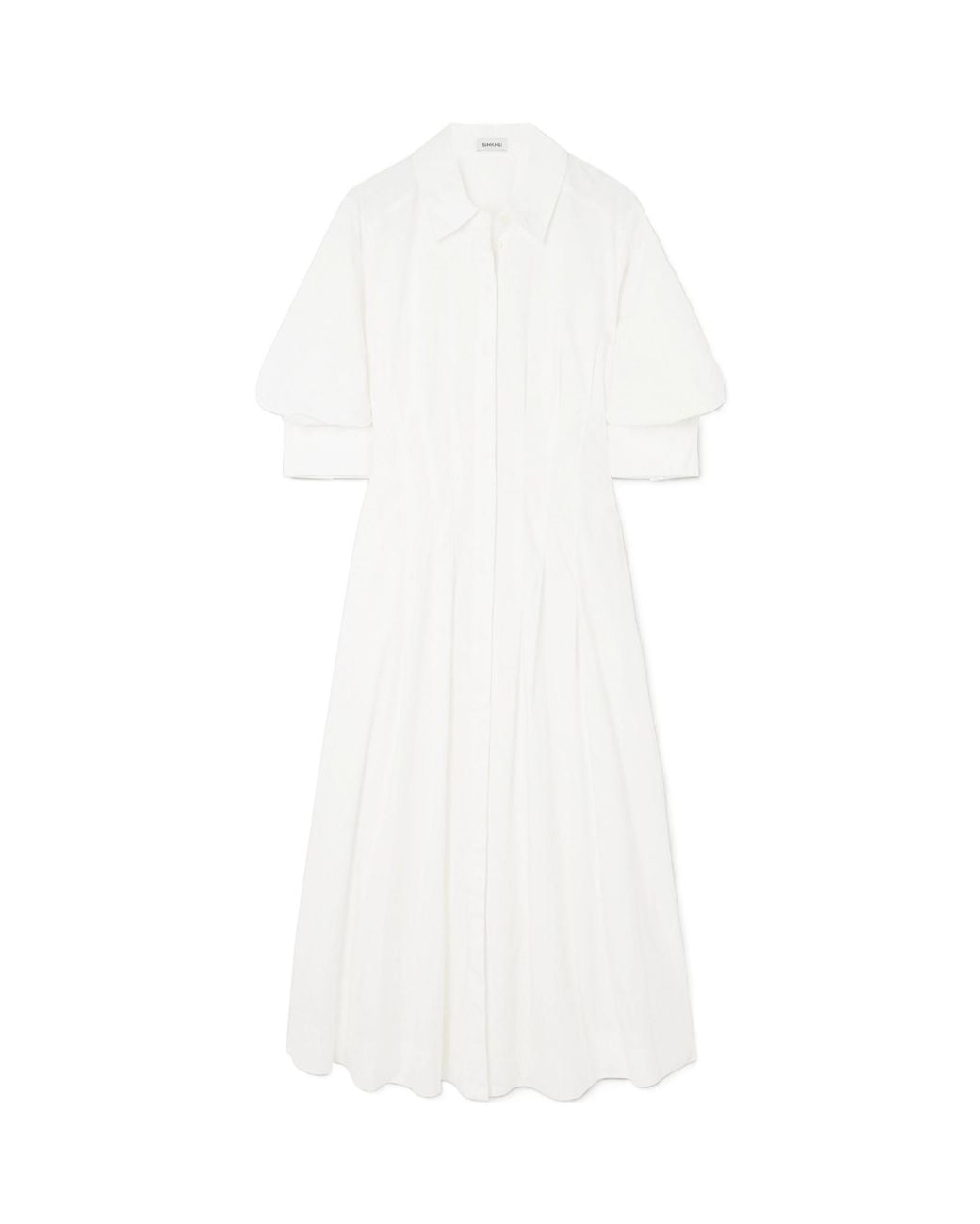 Jonathan Simkhai White Jazz Shirt Dress