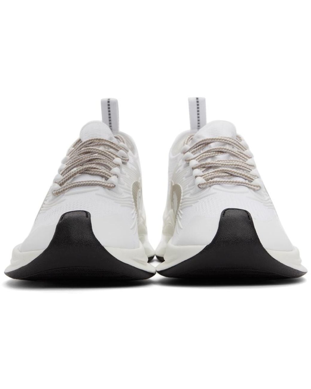Gucci White Run Lace-Up Sneakers for men