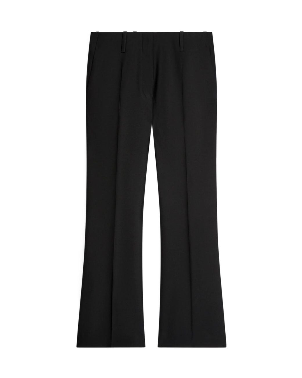Dries Van Noten Black Paloma Cropped Flared Pants