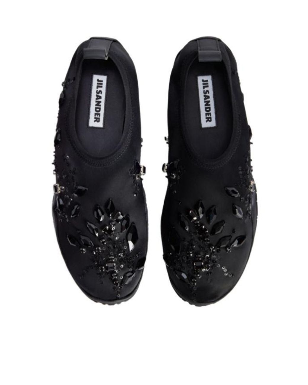 Jil Sander Black Elbe Slipper