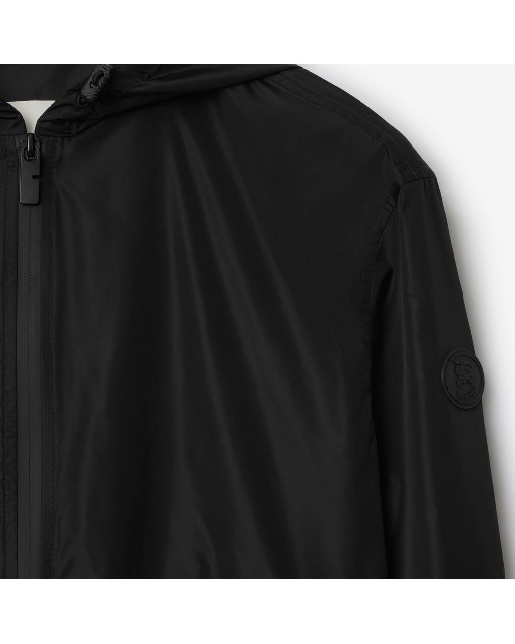 Burberry Black Nylon Knight Stamp Jacket