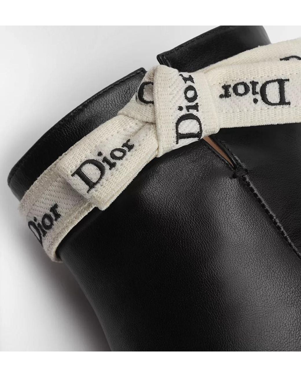 Dior Black J'A Heeled Ankle Boot