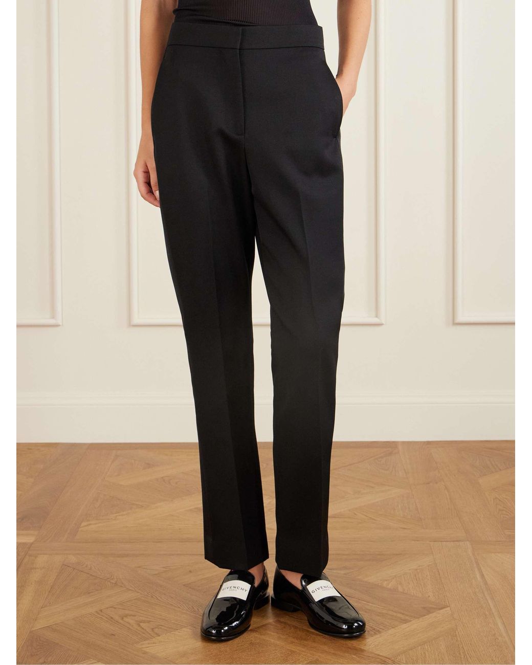 Givenchy Black Pocket Casual Pants