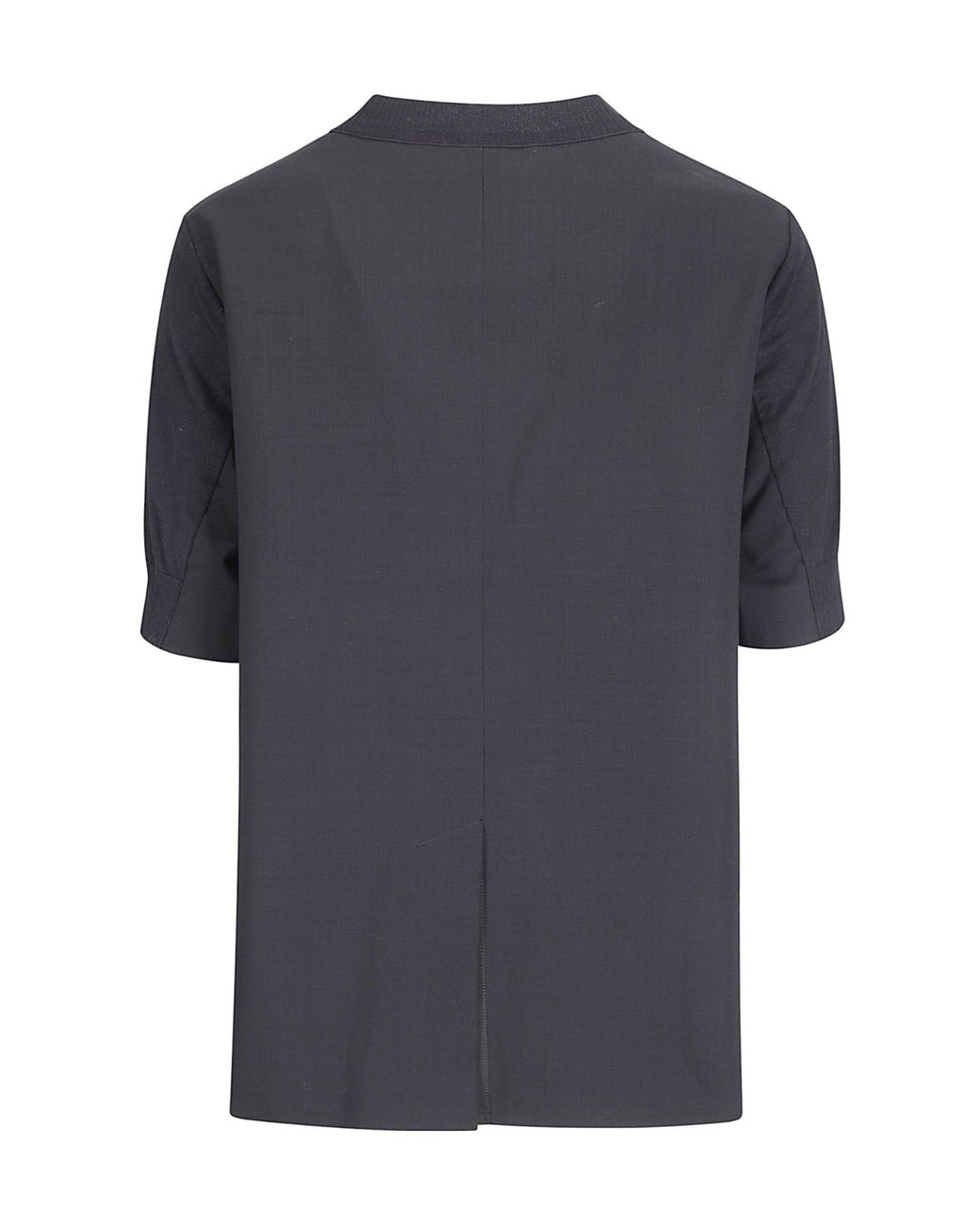 Sacai Blue Knit Pullover