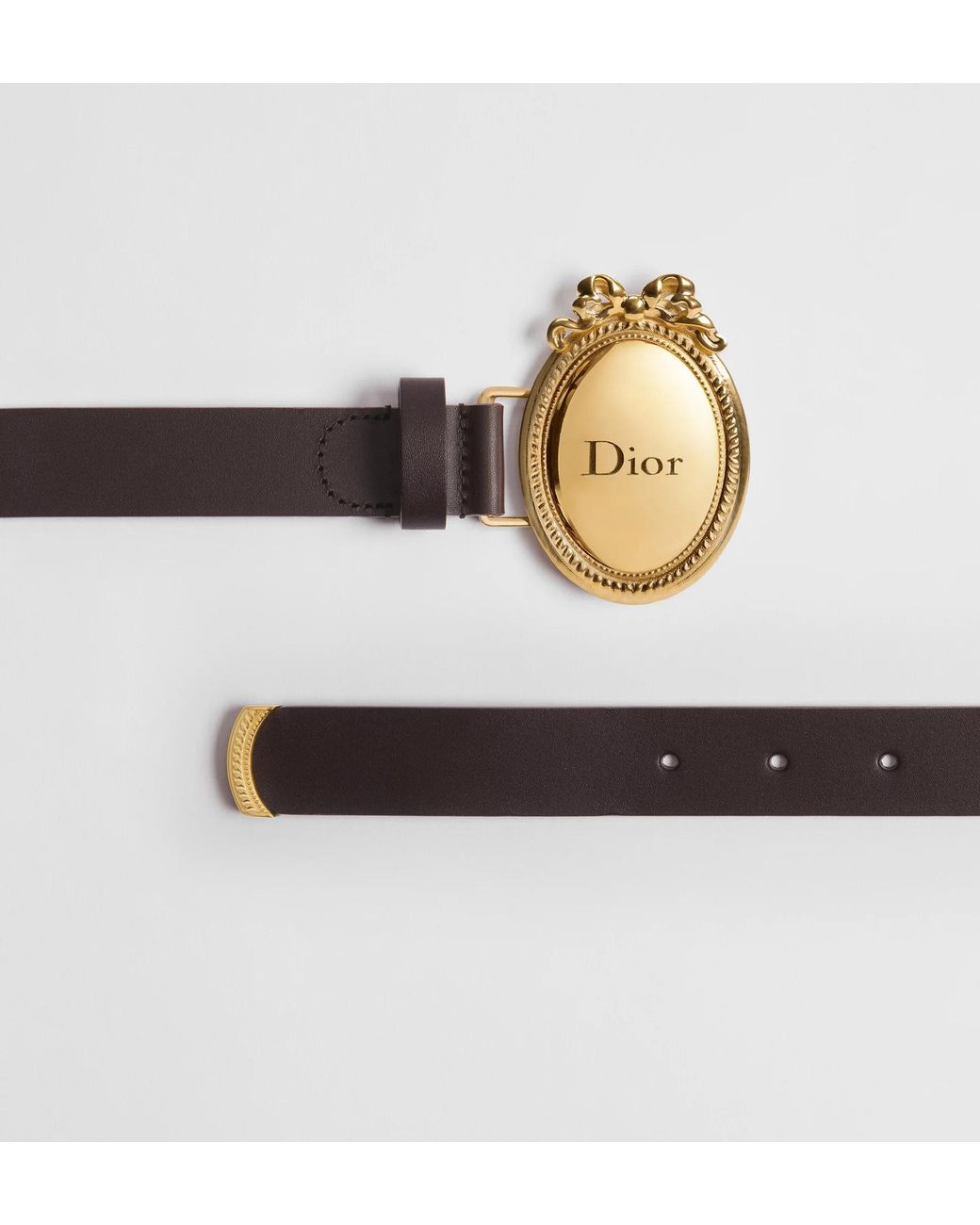 Dior Metallic Médaillon Belt