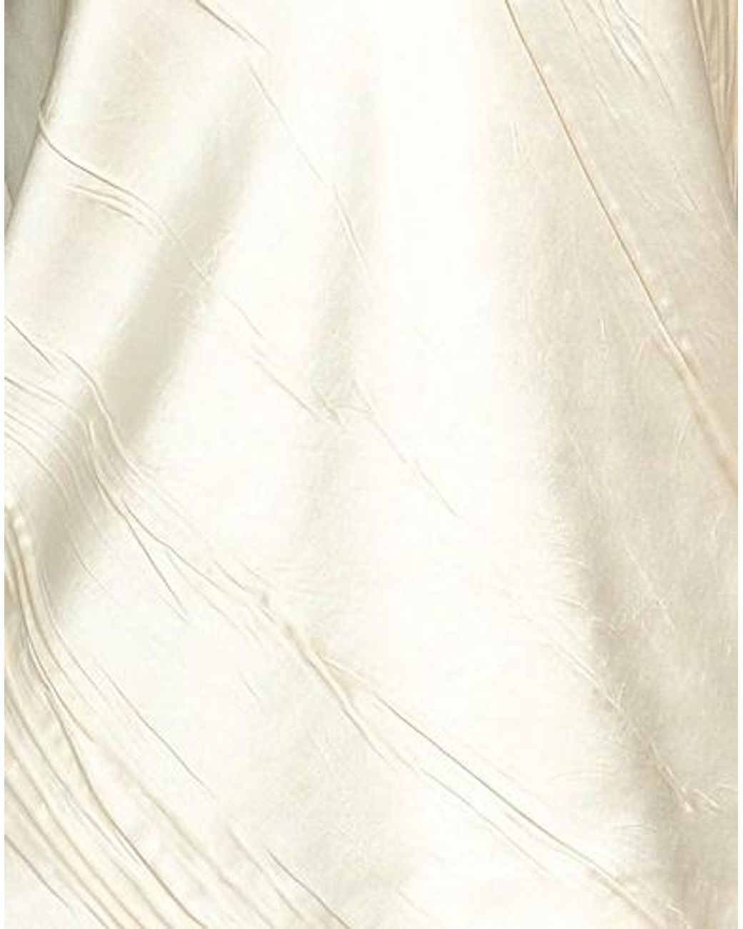 Sportmax White Satin Sleeveless Top