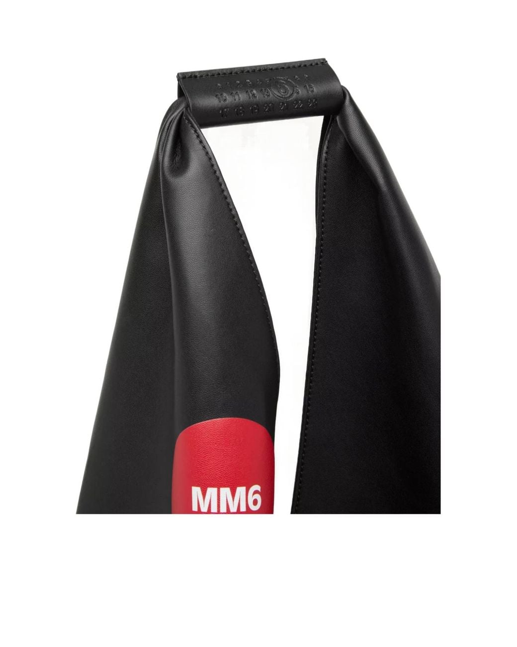 MM6 by Maison Margiela Blue Japanese Sticker-Print Tote Bag