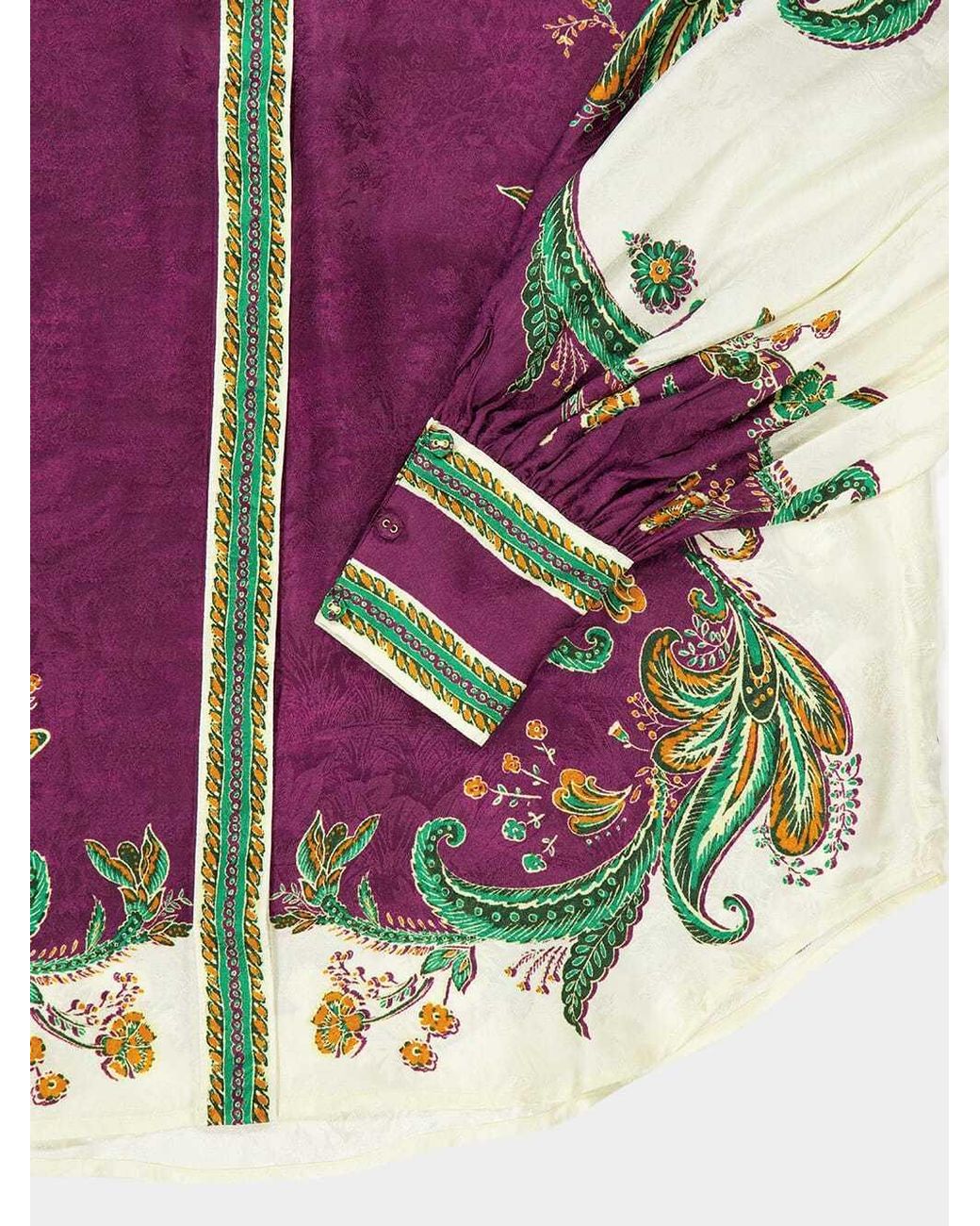 ALÉMAIS Purple Long-Sleeved Shirt