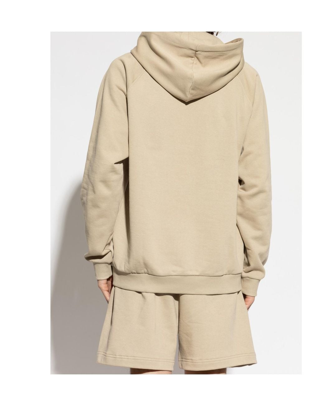 Moschino Natural Active Logo Hoodie for men
