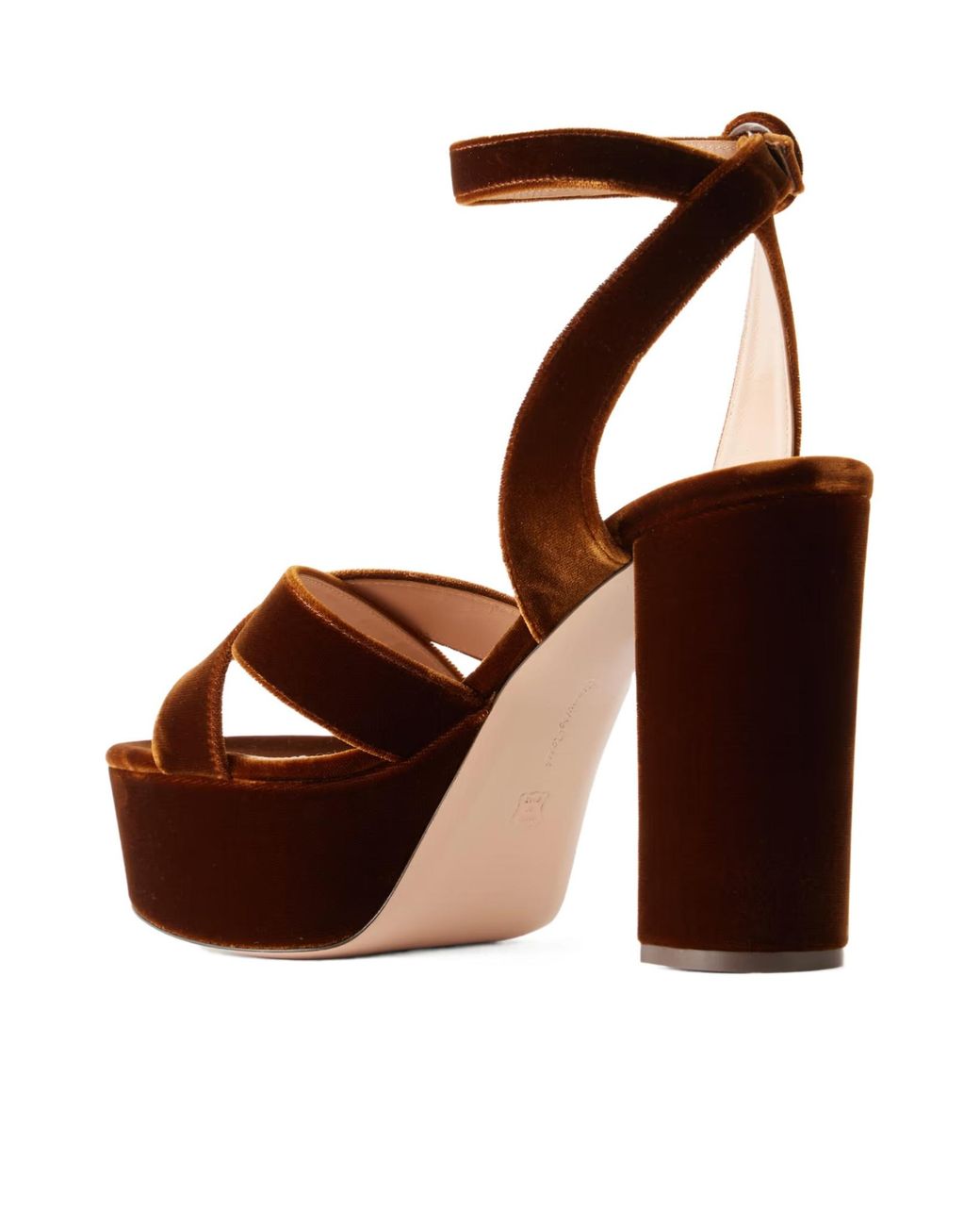 Gianvito Rossi Brown Platform Sandals