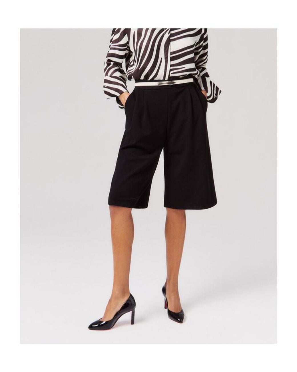 Christian Louboutin Black Fannylove Slip-On Pumps