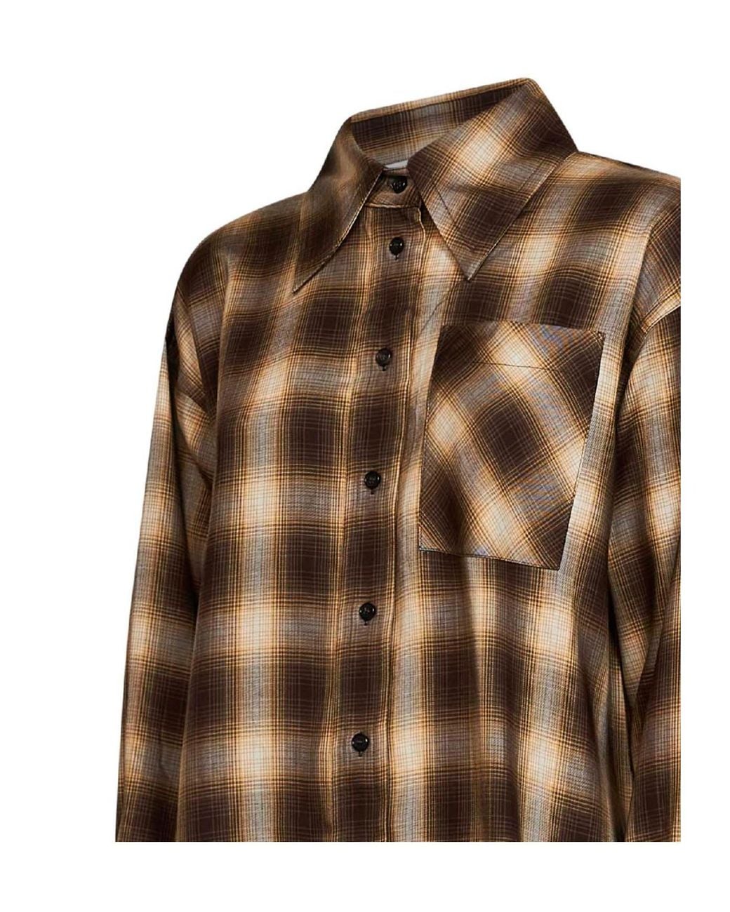 Co. Multicolor Long-Sleeved Plaid Shirt