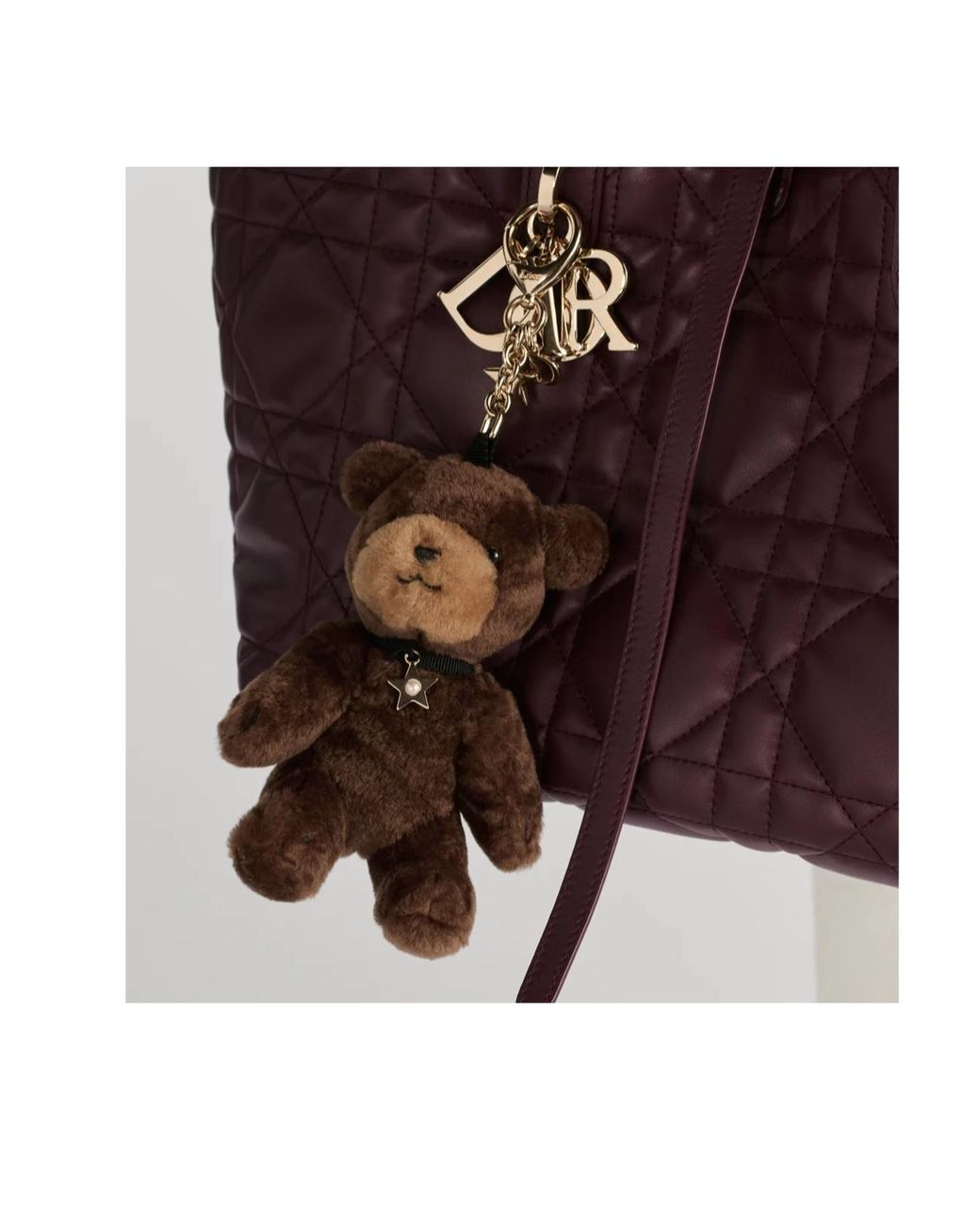 Dior Brown Bear Bag Charm