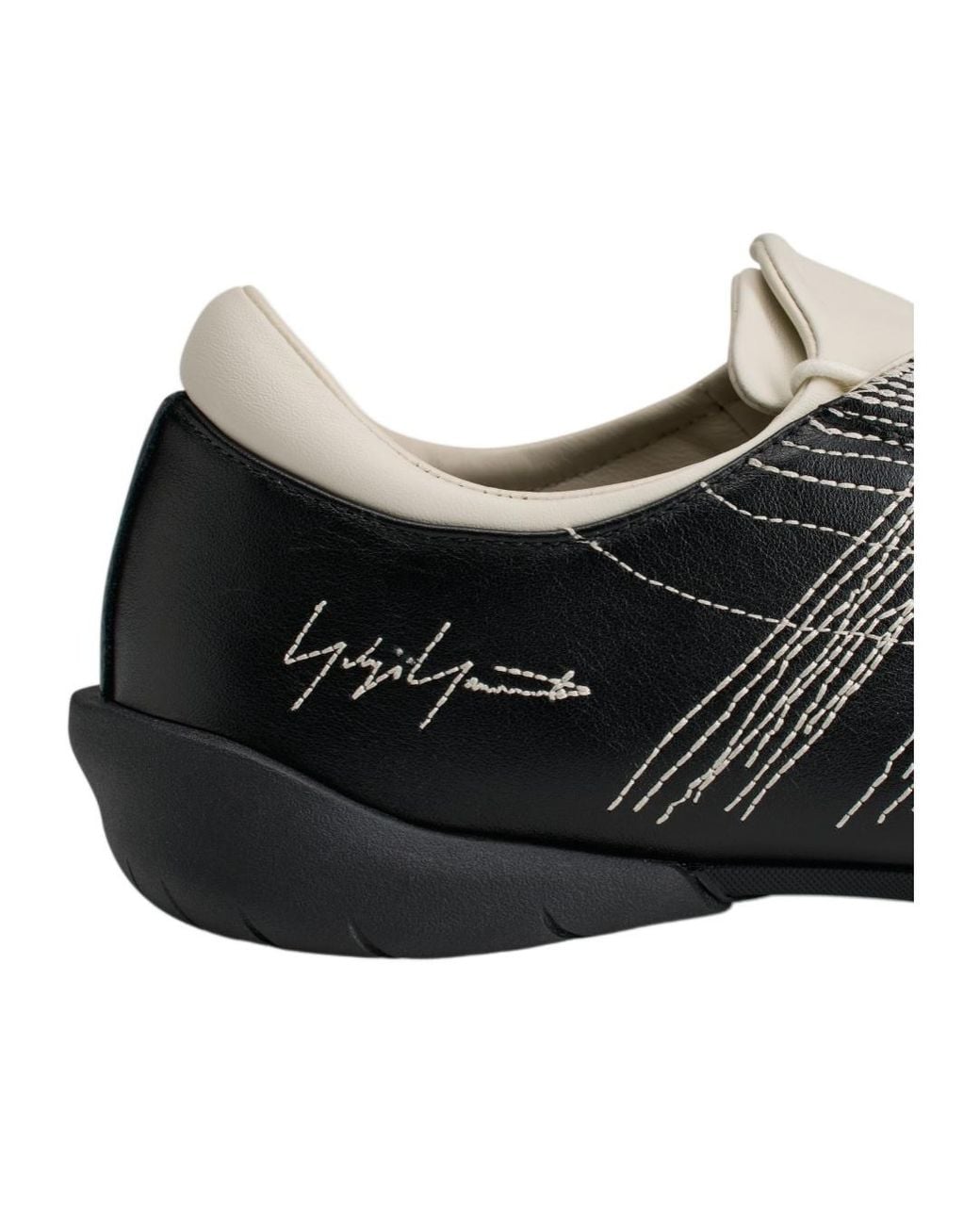 Y-3 Black Regu Low-Top Sneakers for men