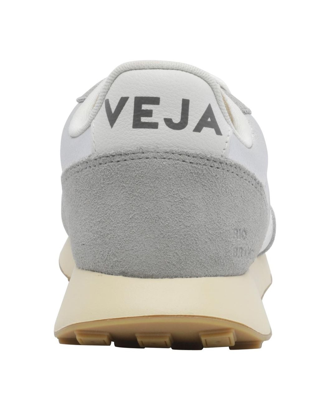 Veja White Rio Branco Ii Leather Oxford Sneakers