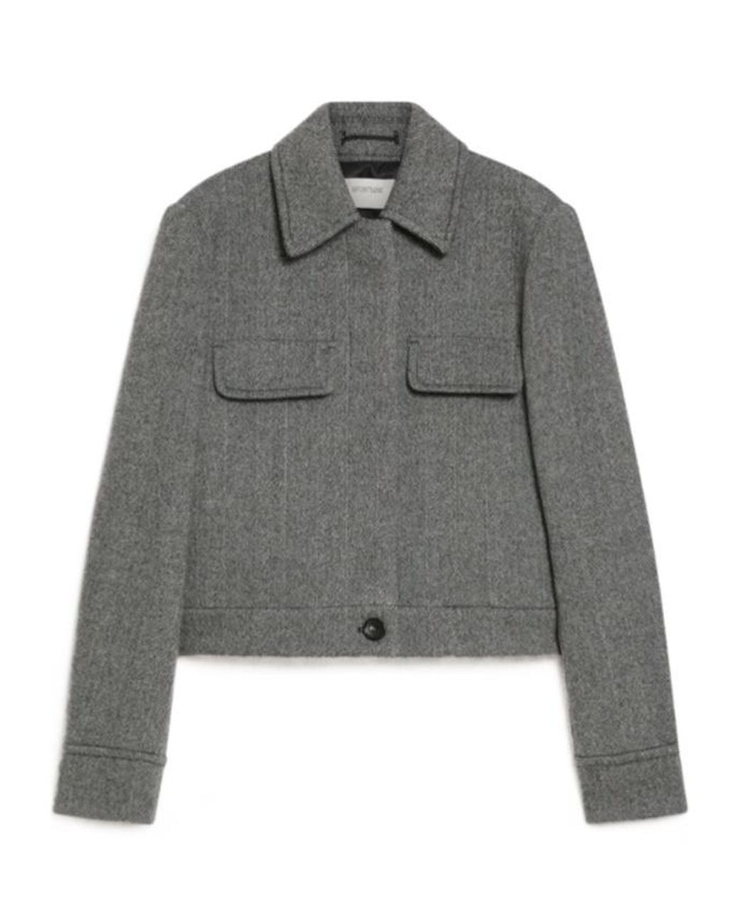 Sportmax Gray Francia Jacket