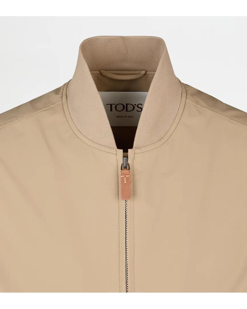 Tod's Natural Long-Sleeved Jacket for men