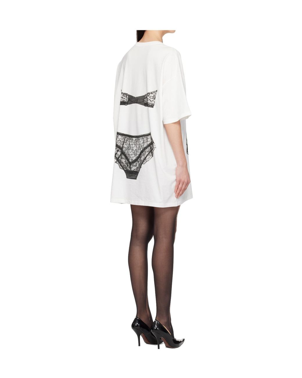VAQUERA White Phantom Mini Dress