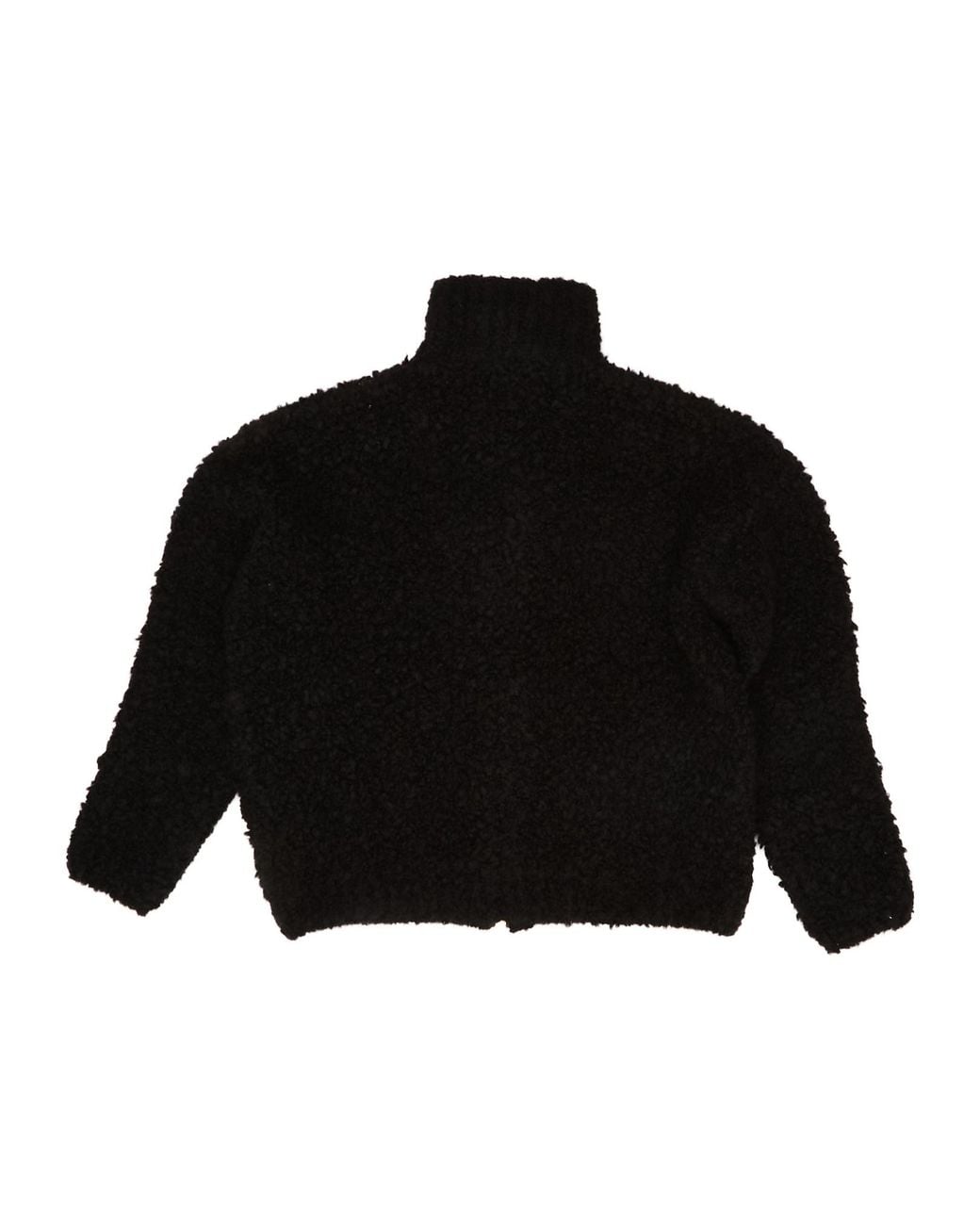 Max Mara Black Studio Oggetti Zip-Up Cardigan