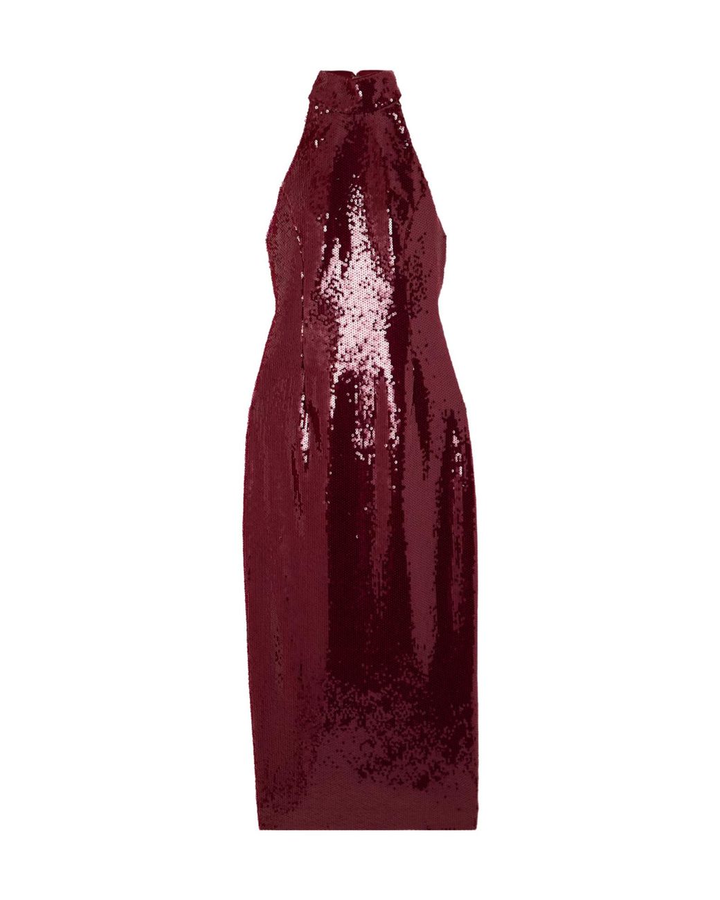 Rebecca Vallance Red Zelda Bow Sequined Dress