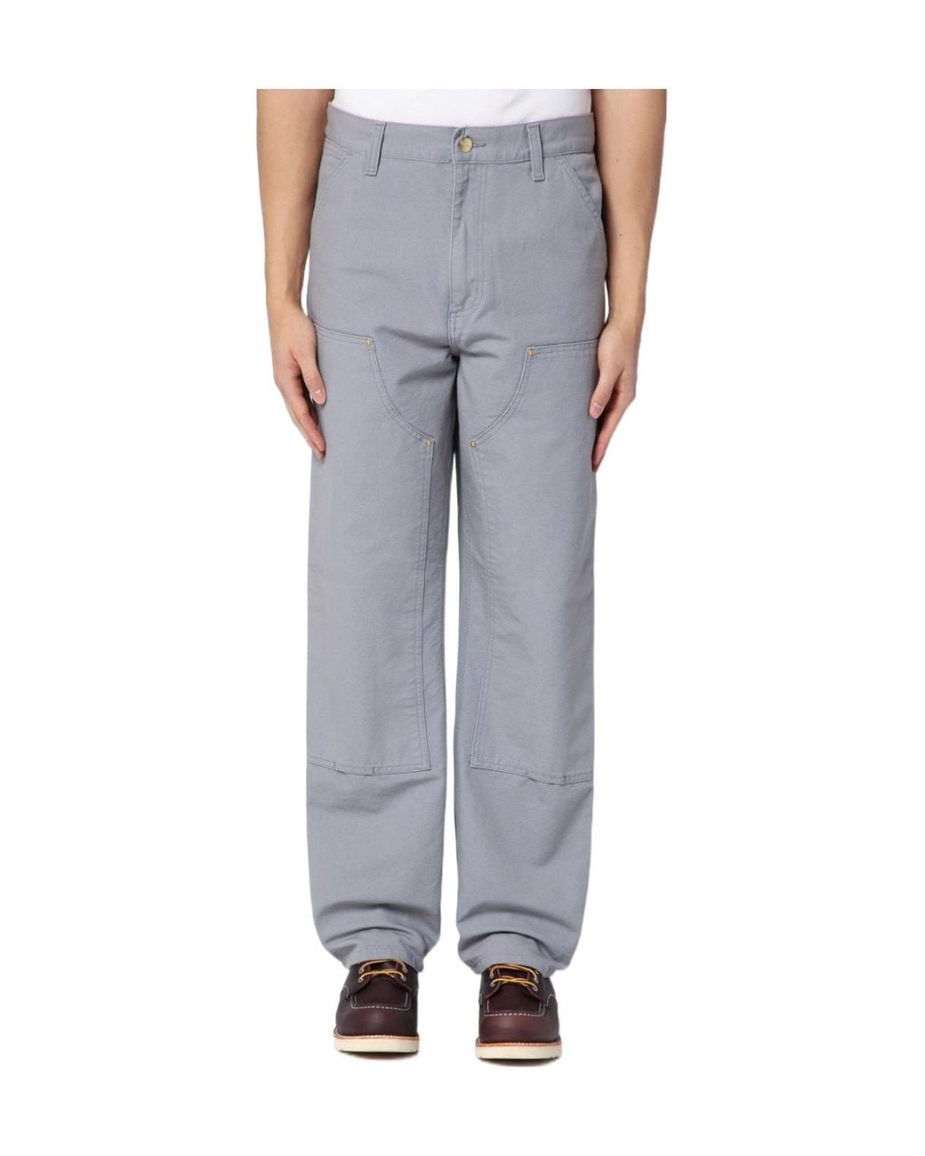 Carhartt Gray Double Knee Pants for men