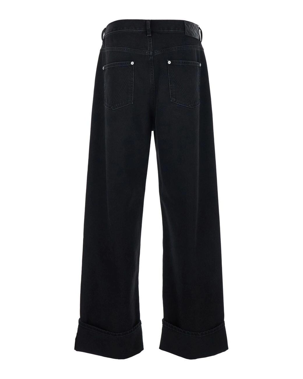 Bottega Veneta Black Five Pockets Denim Jeans for men